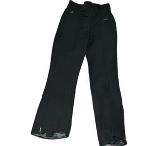 Vintage Bogner Black Stirrup Ski Pants